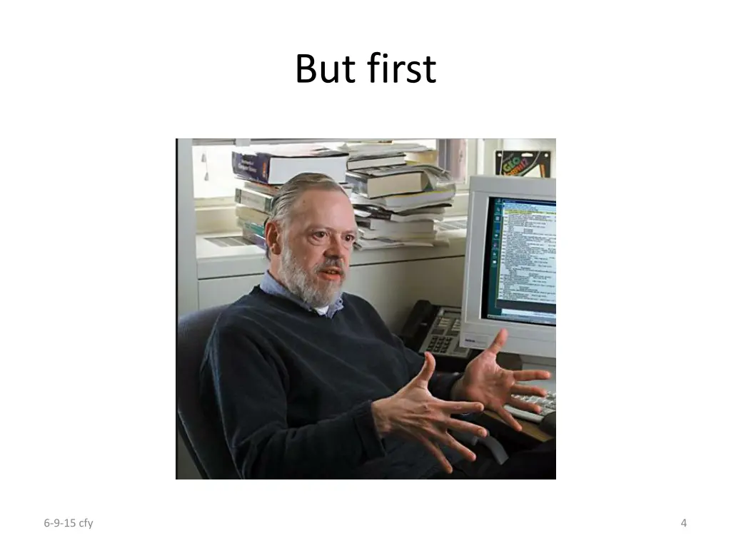 but first