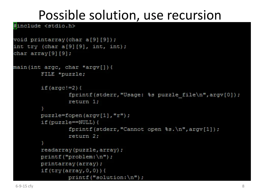 possible solution use recursion