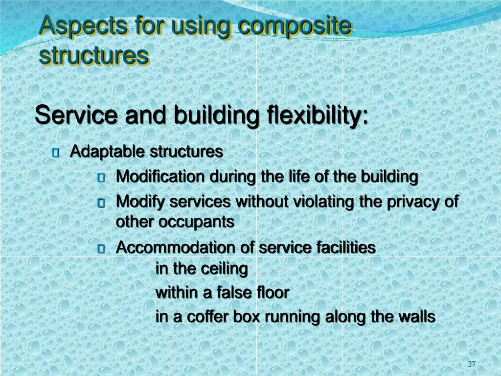 aspects for using composite structures 3