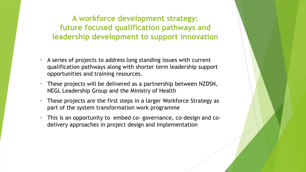 a workforce development strategy future focused