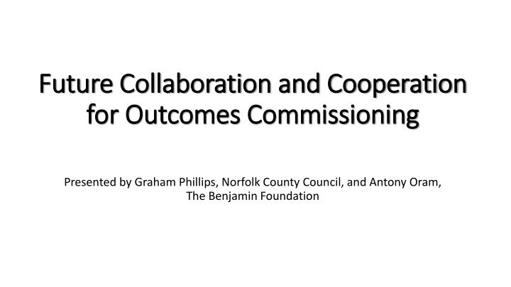 future collaboration and cooperation future