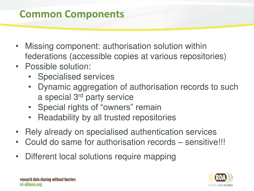 common components 1