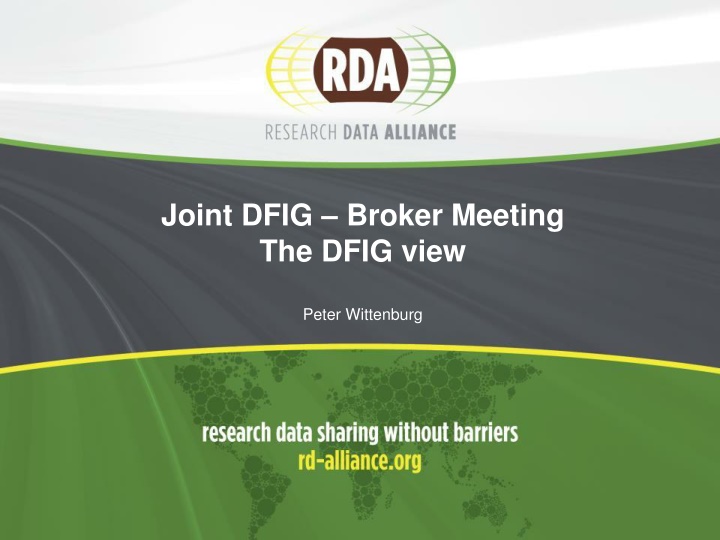 joint dfig broker meeting the dfig view