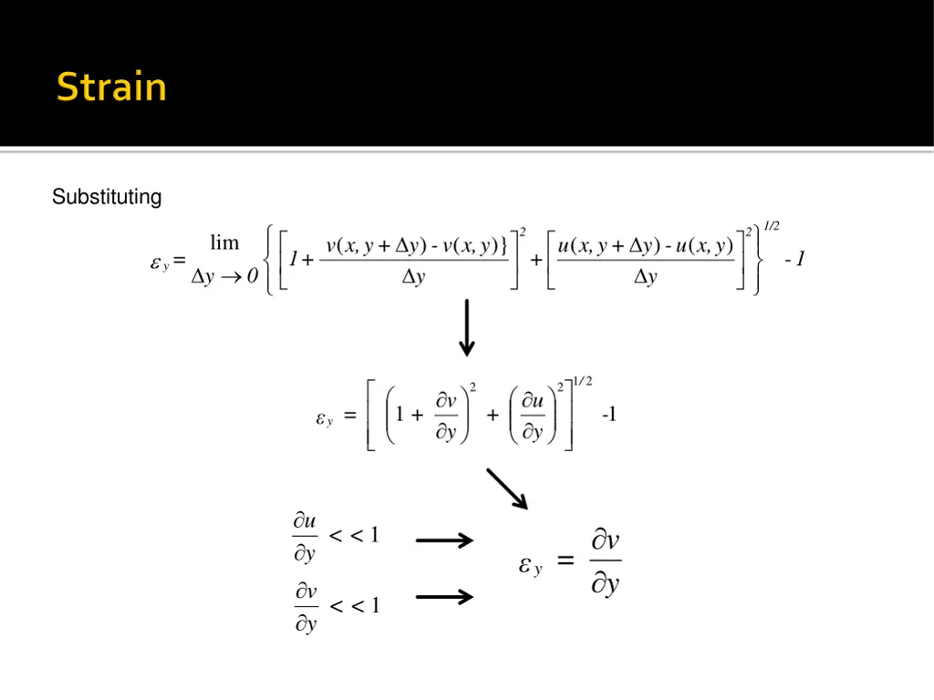 substituting 1