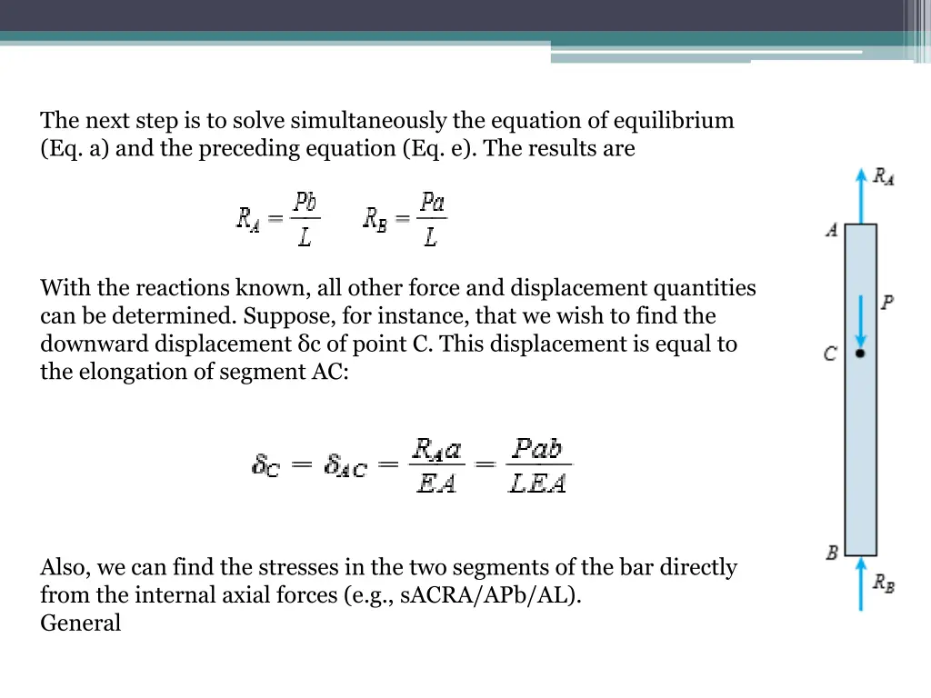 the next step is to solve simultaneously