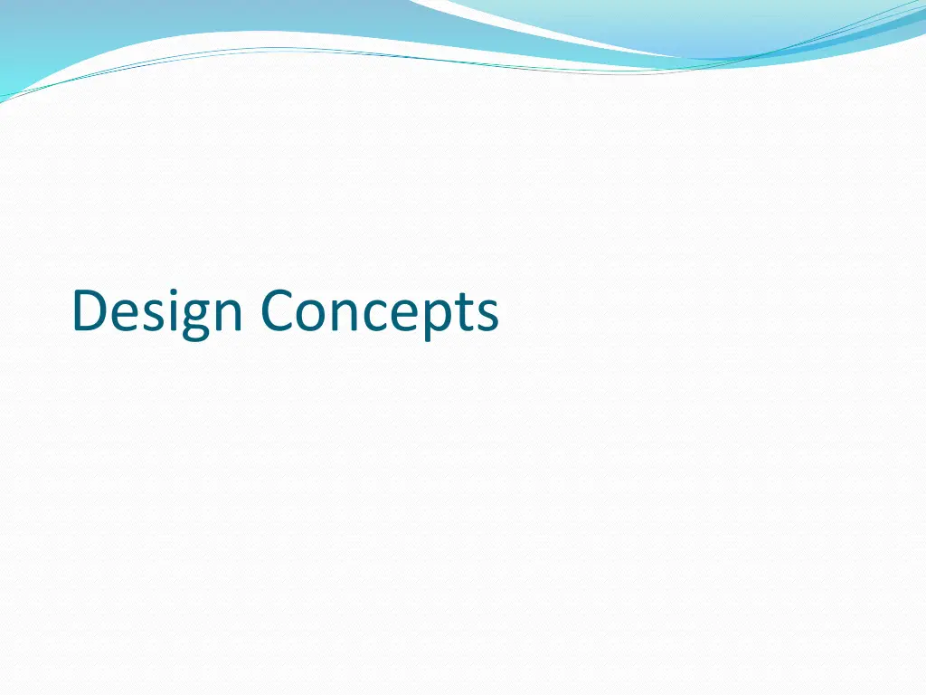 design concepts