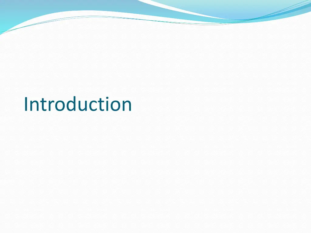 introduction