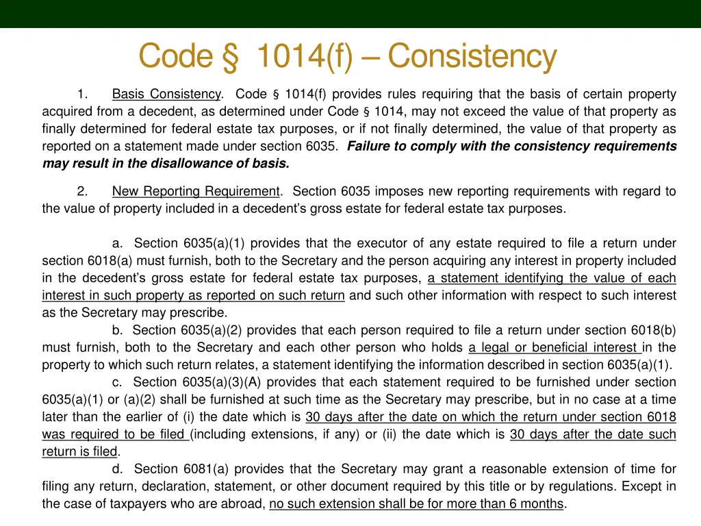 code 1014 f consistency