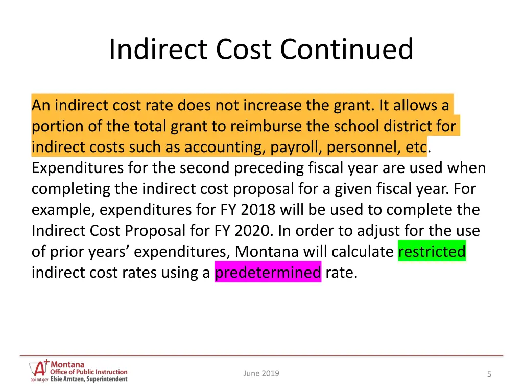 indirect cost continued 1