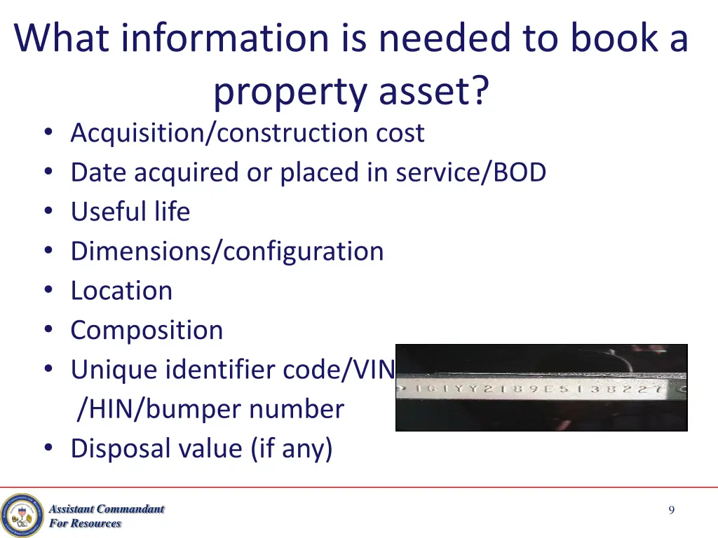 what information is needed to book a property