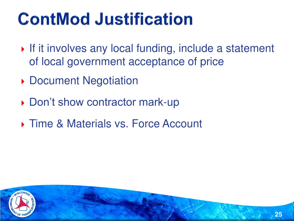 if it involves any local funding include