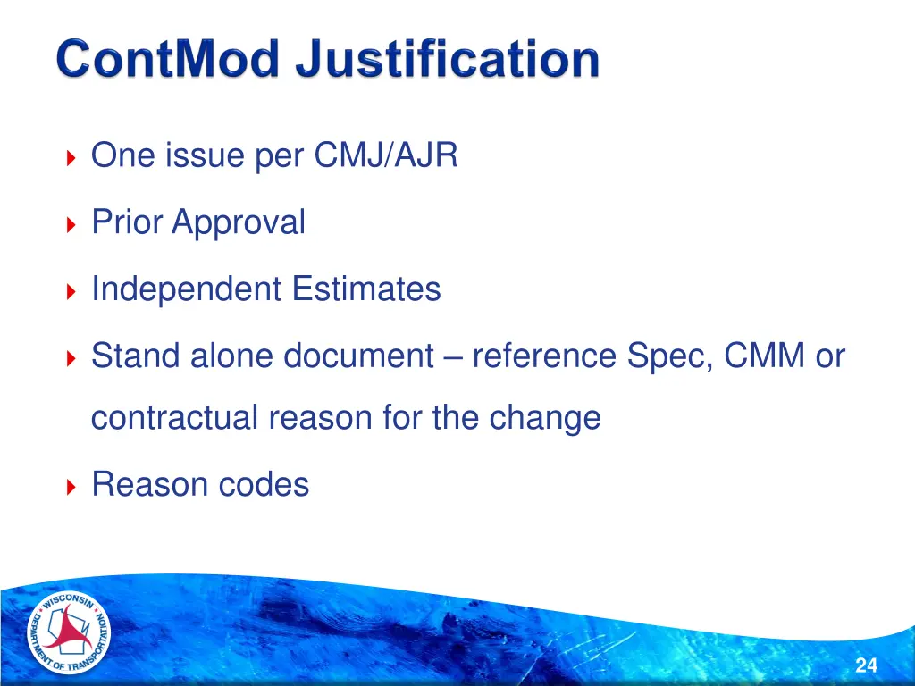 one issue per cmj ajr