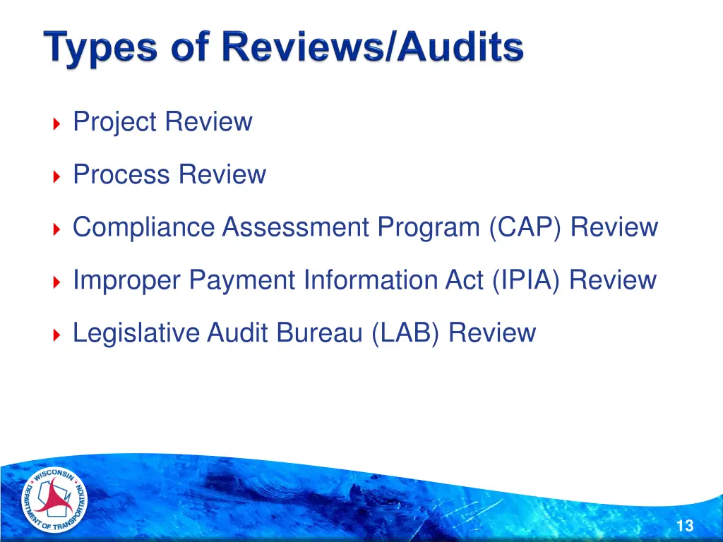 project review