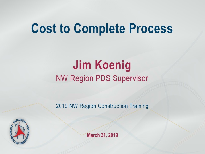 cost to complete process