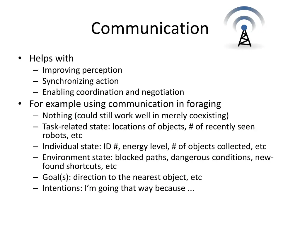 communication