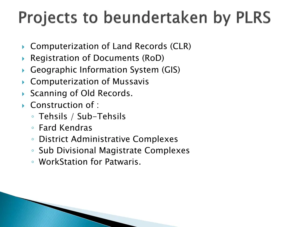 computerization of land records clr registration
