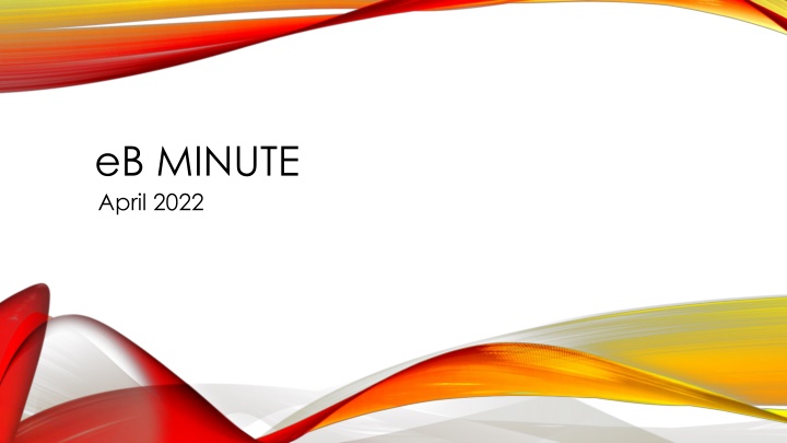eb minute april 2022
