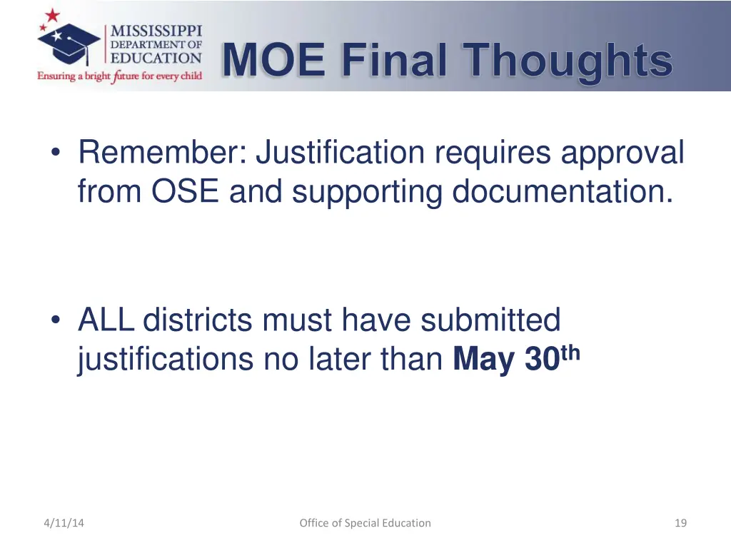 moe final thoughts