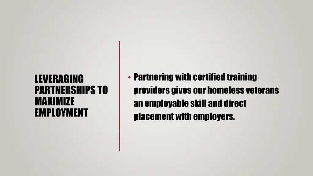 partnering with certified training providers