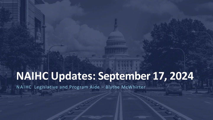 naihc updates september 17 2024
