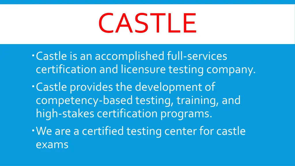 castle