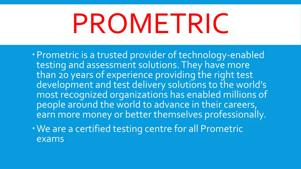prometric