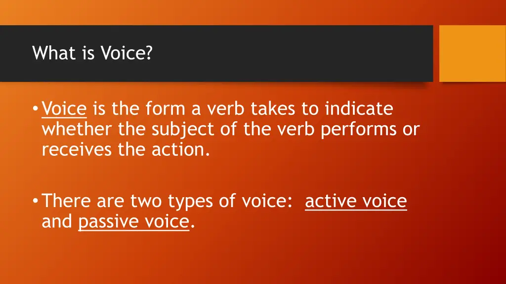 what is voice
