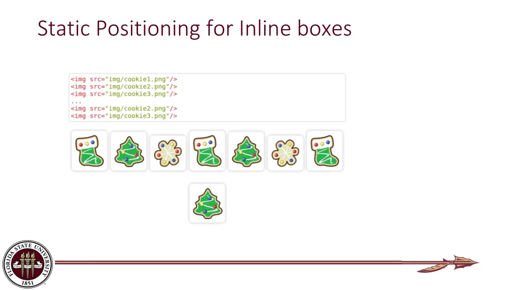 static positioning for inline boxes