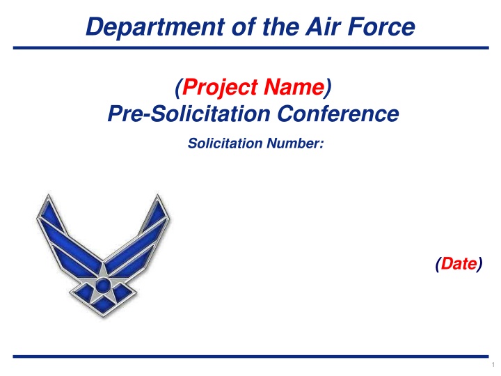 department of the air force