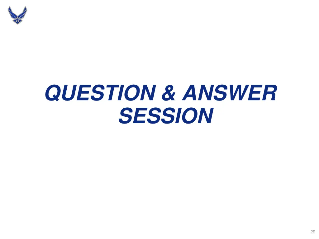 question answer session