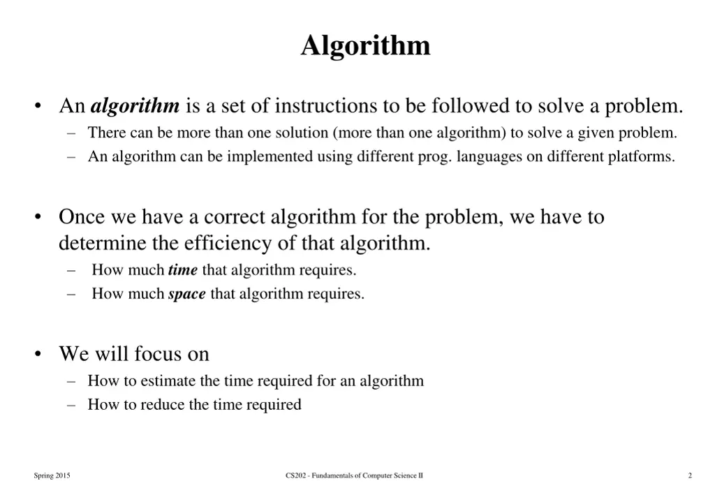 algorithm