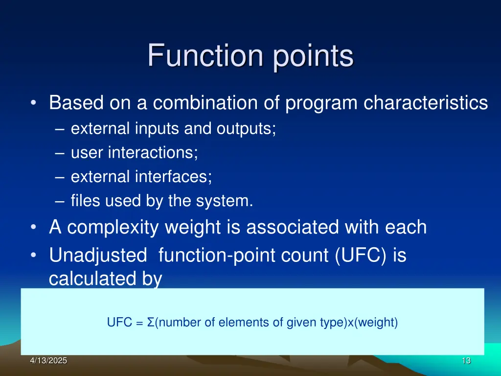 function points