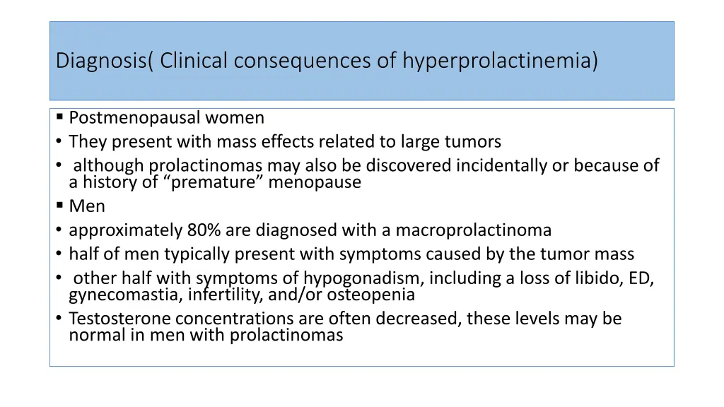 diagnosis clinical consequences 1