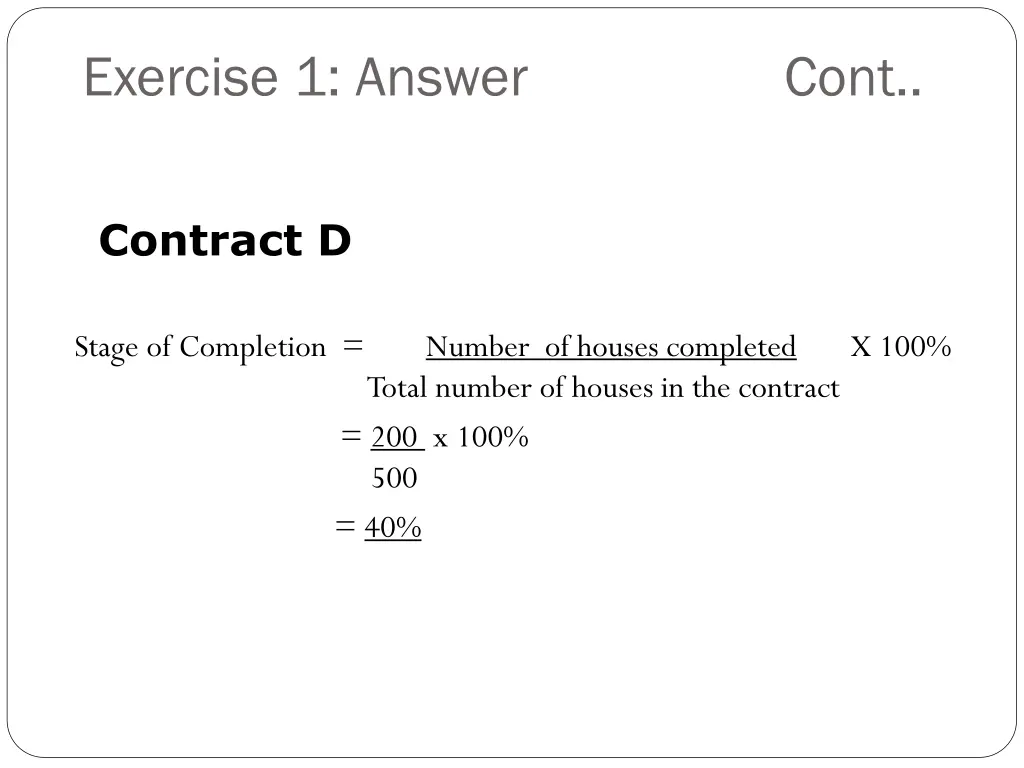 exercise 1 answer cont 2
