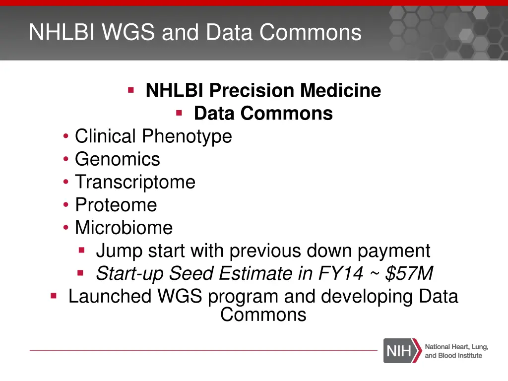 nhlbi wgs and data commons