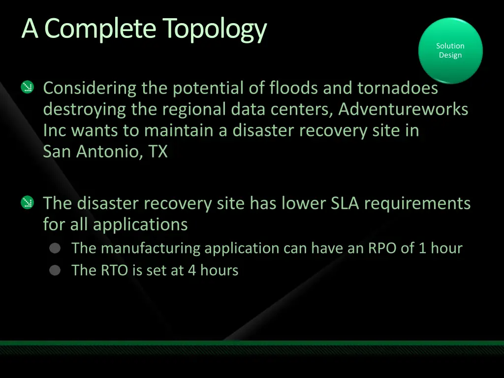 a complete topology