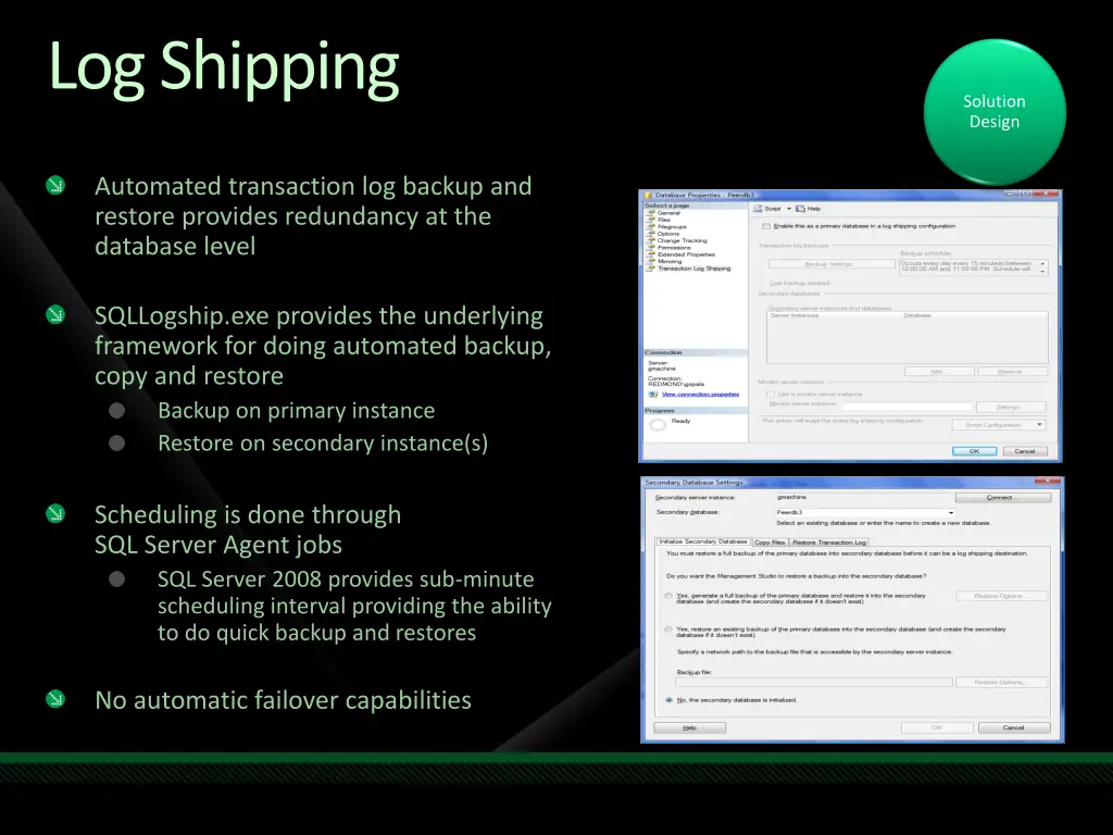 log shipping
