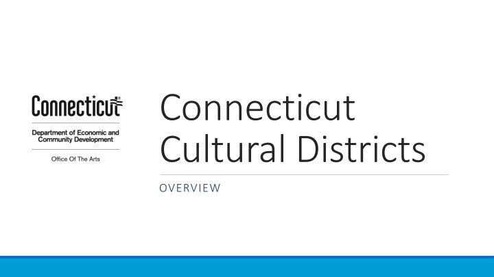 connecticut cultural districts