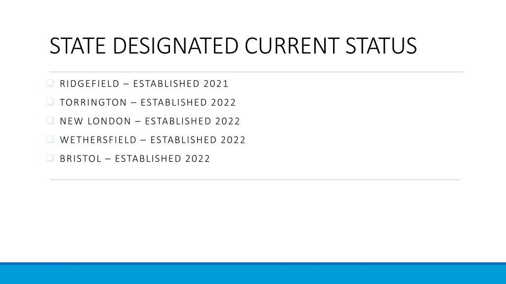 state designated current status