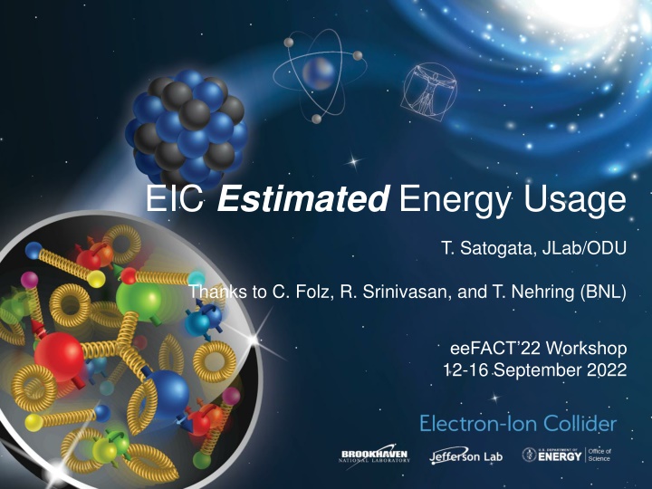 eic estimated energy usage