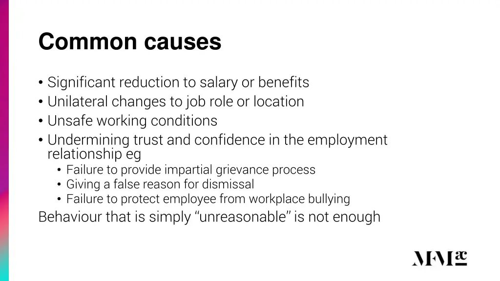common causes