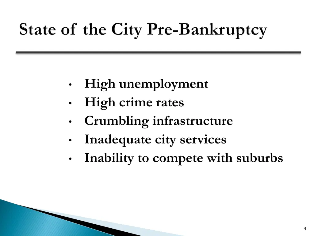 high unemployment high crime rates crumbling