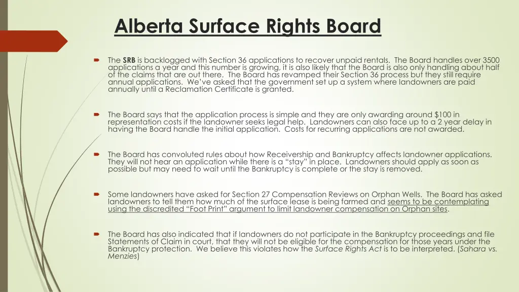 alberta surface rights board