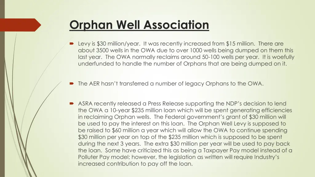 orphan well association