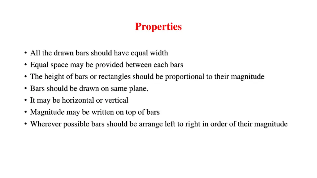 properties