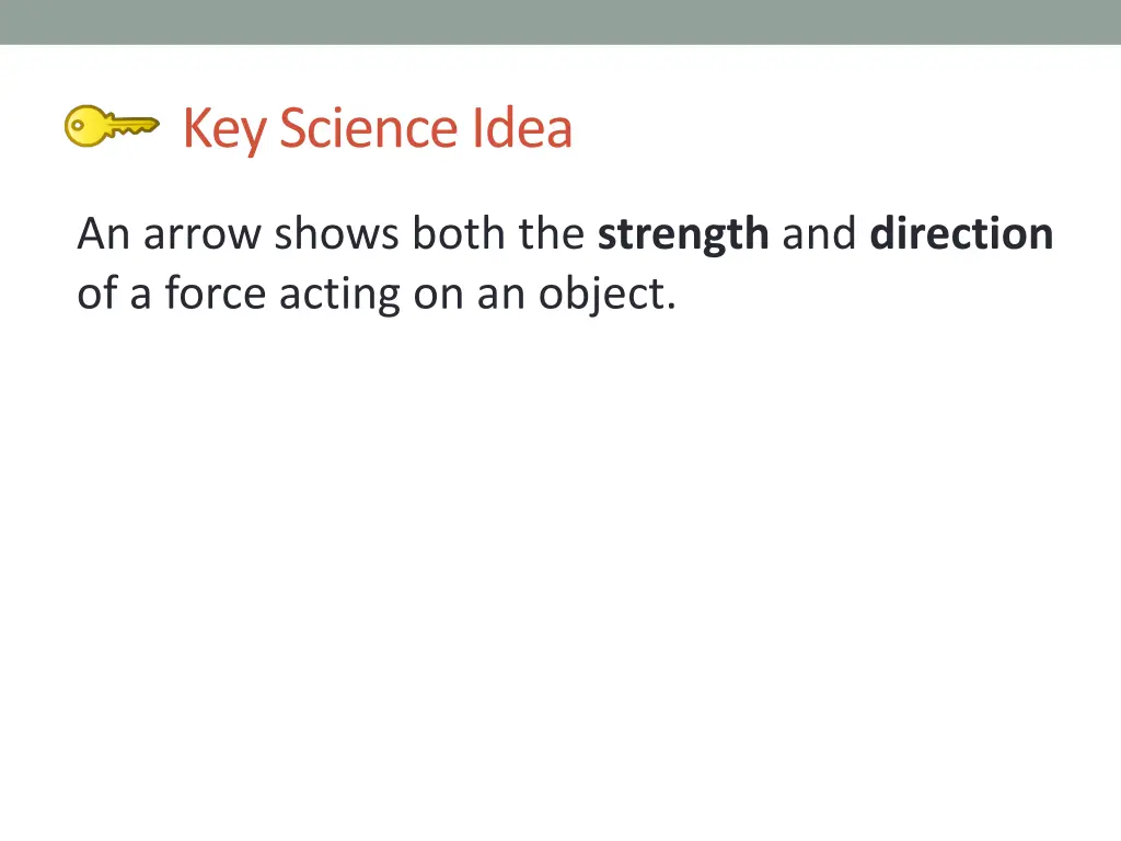 key science idea