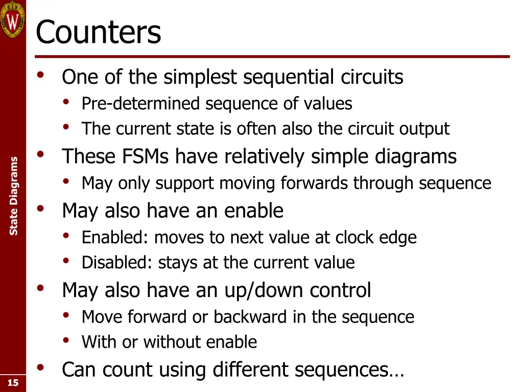 counters one of the simplest sequential circuits