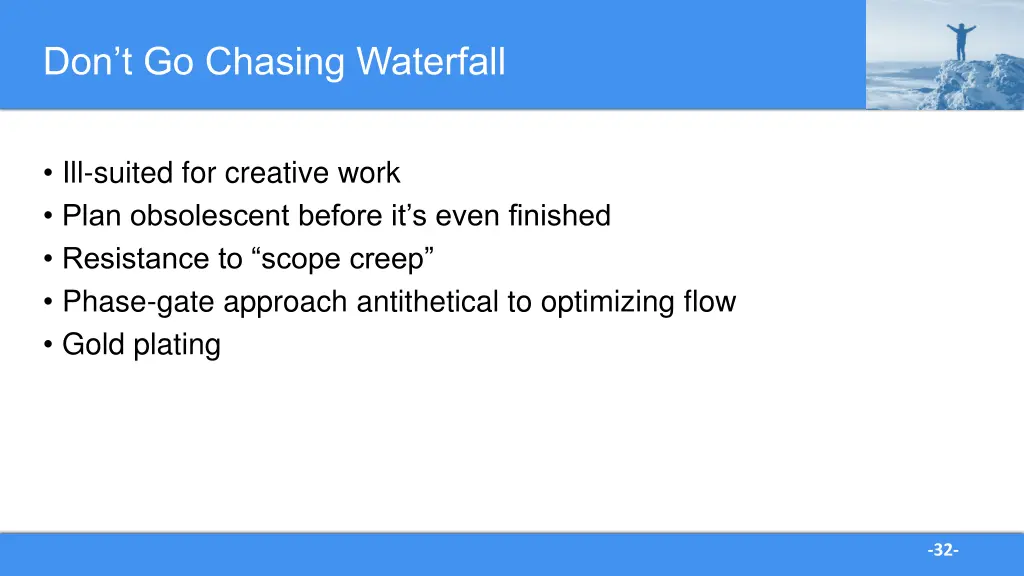 don t go chasing waterfall