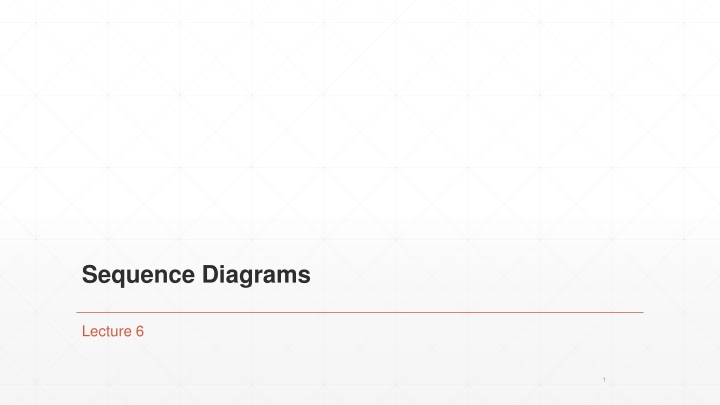 sequence diagrams