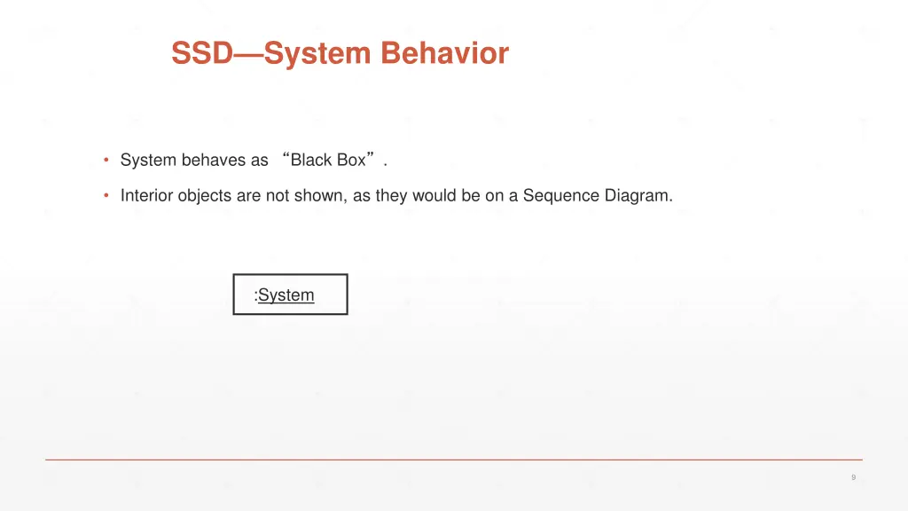 ssd system behavior